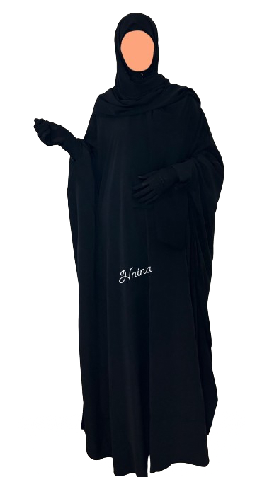 Abaya Saoudienne ( Whool Peach )