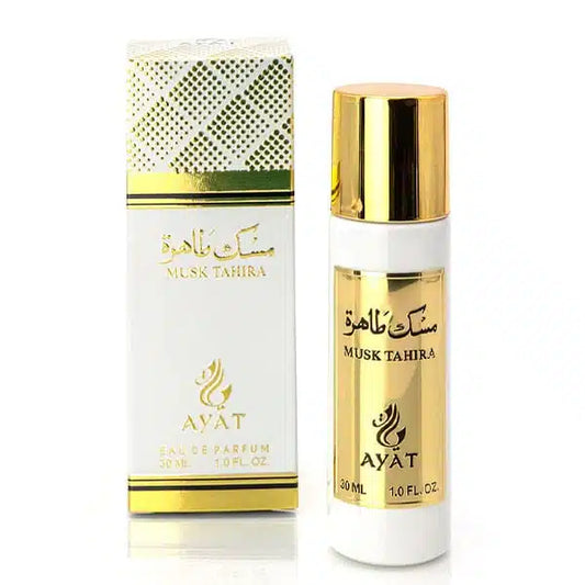 Eau de parfum 30ml Musk Tahira – Ayat Perfumes