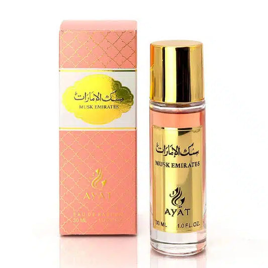 Eau de parfum 30ml Musk Emirates – Ayat Perfumes